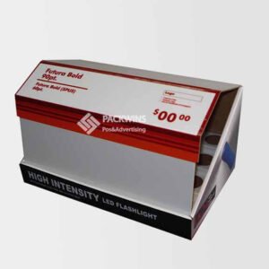 Shelf Ready Package Retail Counter Display Stands Tear-Away shipper displays