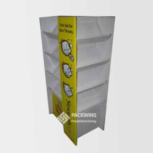 Stationery Cardboard Pos Design Quarter Pallet Display
