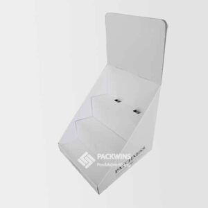 Stationery Point Of Purchase Cardboard Step Display