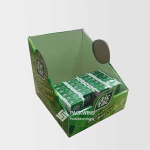 Tictac Corrugated Counter Top Display Boxes Design