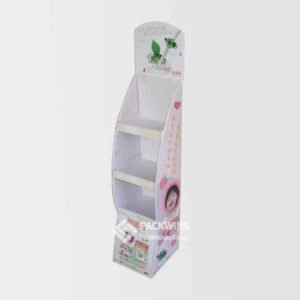 Trendy Tea Drinks Floor Stand Product Shelf Display