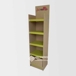 Wholesale Stylish Cardboard Poster Display Stands for Tableware