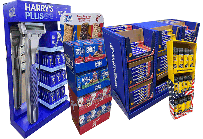 cardboard-Display